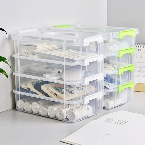 4 Tier Stackable Storage Box