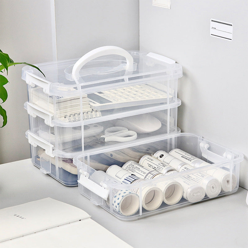 4 Tier Stackable Storage Box