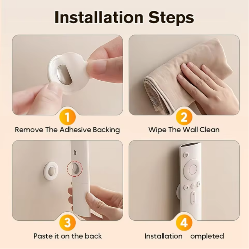Magnetic Remote Control Wall Holder