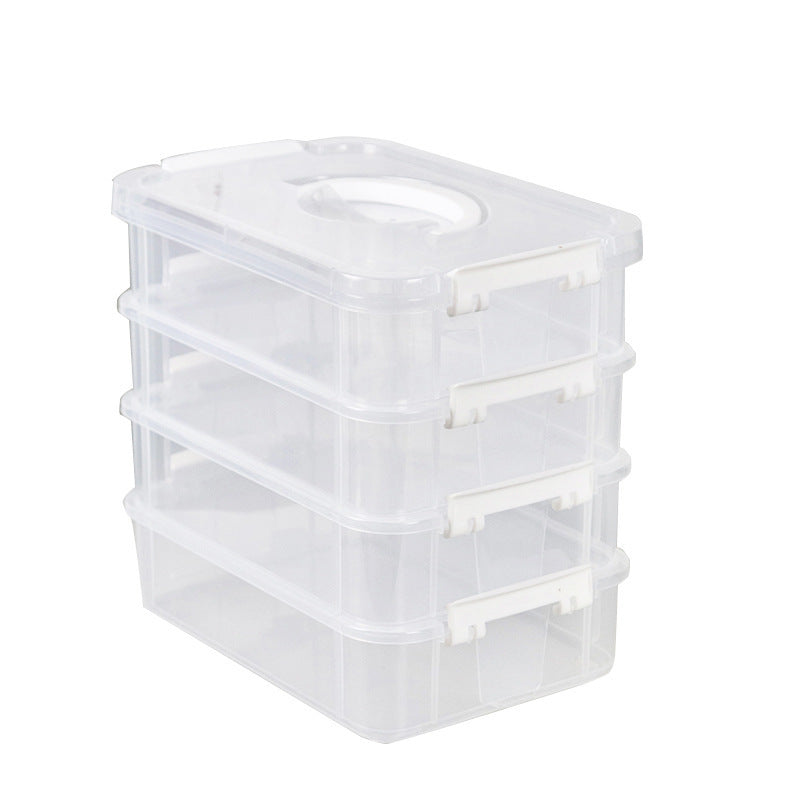 4 Tier Stackable Storage Box